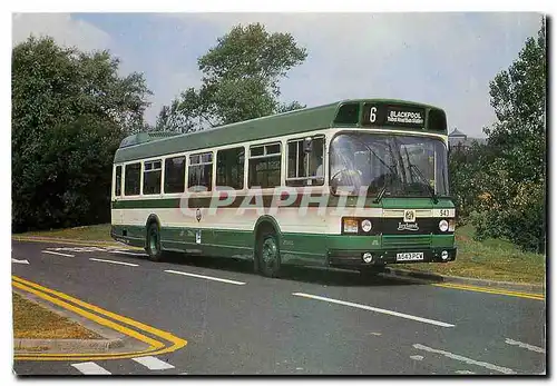 Cartes postales moderne Leyland National Blackpool's