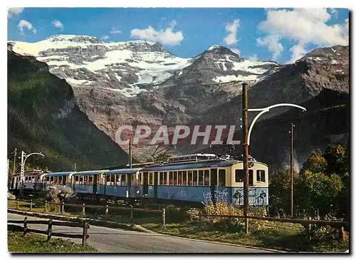 Cartes postales moderne LE CHEMIN DE FER AIGLE-SEPEY-DIABLERETS