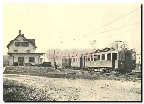 Moderne Karte Gare de Bellinzona