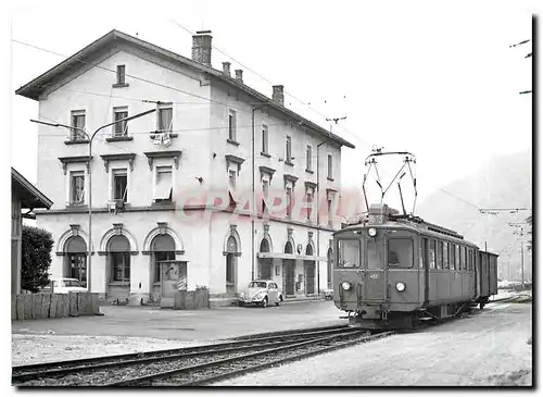 Moderne Karte Train pour Bellinzona � Castione-Arbedo