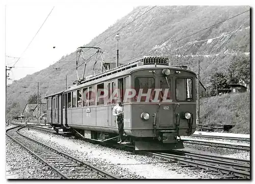 Cartes postales moderne Grono arriv�e de Bellinzona