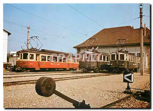 Cartes postales moderne Bis 1946 hiess die BTI Seelandische Lokalbahn SLB