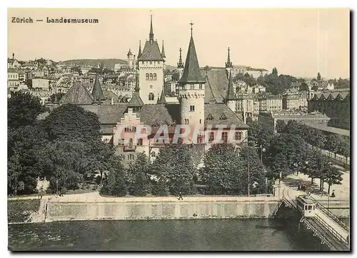 Cartes postales moderne Zurich hinter dem Hauptbahnhof