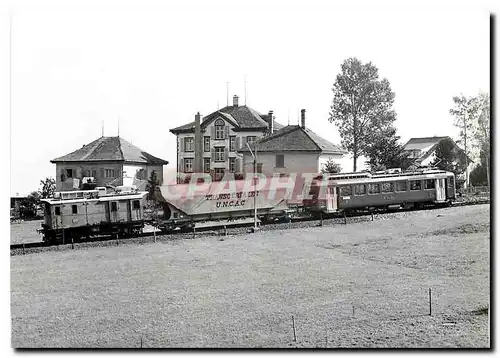 Cartes postales moderne Schwertransport auf der RHB