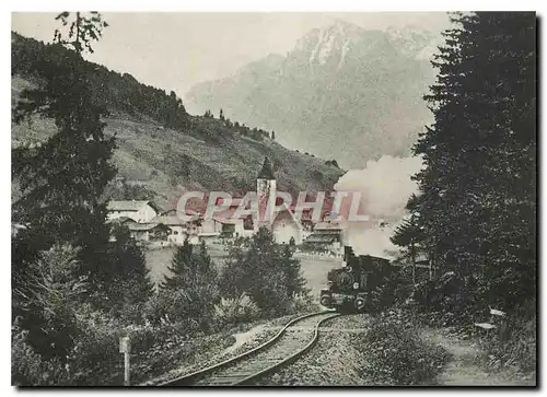 Cartes postales moderne Landqtammnetzes 45%)von Klosiers nach Davos um 1906.Foto A.Buchi