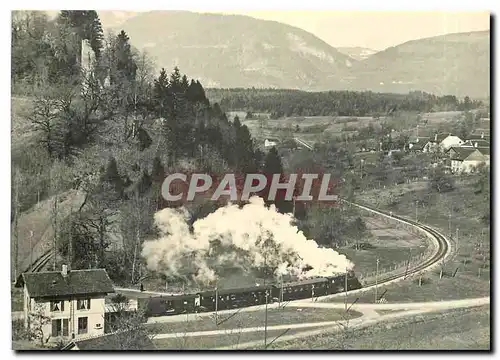 Cartes postales moderne Vapeur-Crois � valeyres-sous-Mntagny 1930. photo Cornu