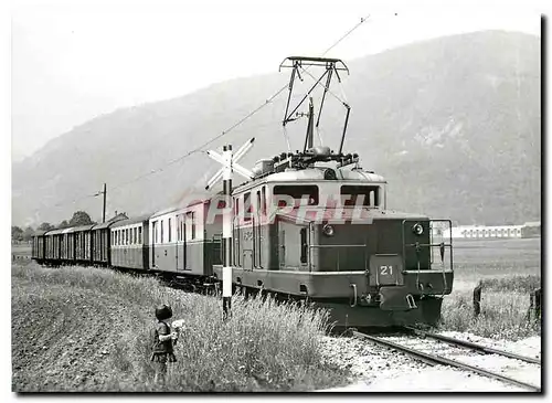 Cartes postales moderne Train misxte entre Vuiteboeuf et Esert 12.6.1965.  Photo J-L Rochaix