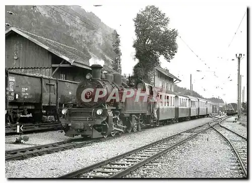 Cartes postales moderne Special-vapeur arrivant a Baulmes (G2 3/3 104 du Blonay-Chamby) 6.10.1974  Photo J-L Rochaix