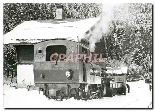 Cartes postales moderne G4/4 4. Alin�or et chasse-neige � Six-Fontaines Vers 1930. Photo Cornu