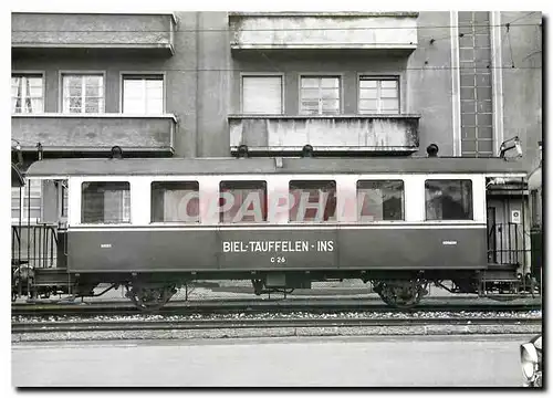 Moderne Karte Voiture C26 � la Johann Veresius Strase � Bienne 1959. Photo J-L Rochaix