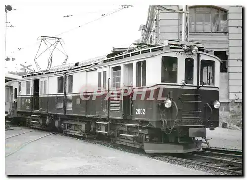 Moderne Karte Fze 6/6 2002 � Montreux 1960  photo J-L. Rochaix