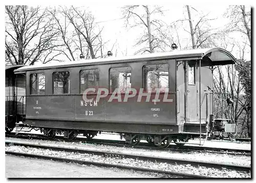 Moderne Karte B4 23 apr�s mise � bogies  Nyon-marchandises 1960. photo J-L Rochaix