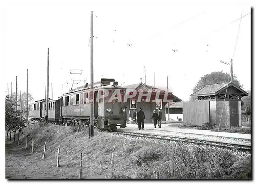 Cartes postales moderne Tr�lex  train pour St-Cergue (ABFe 4/4 11+B4 24+B4 62) 22.9.1963. photo J-L Rochaix