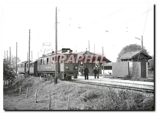 Moderne Karte Tr�lex  train pour St-Cergue (ABFe 4/4 11+B4 24+B4 62) 22.9.1963. photo J-L Rochaix