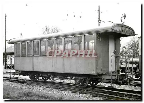 Cartes postales moderne Voiture C24 (C 23-24 ex LJB) � Langenthal.12.4.1963. Photo J-L Rochaix