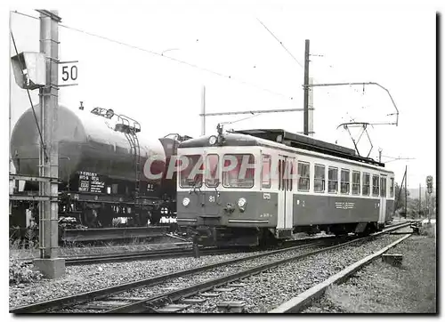 Moderne Karte Be 4/4 81 � la bifurcation pour Melchnau � Langenthal.29.6.1980.   photo J-L Rochaix