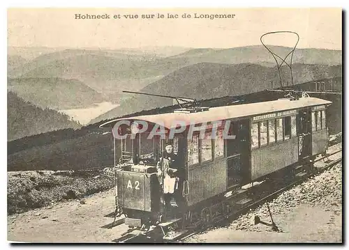 Moderne Karte Automotrice A2 au terminus du Hohneck Coll C Borderie