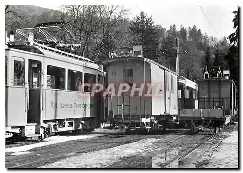 Moderne Karte Ce 2/2 3 Z 91 et M 63 � Thoune 1949  Photo W  Boegli