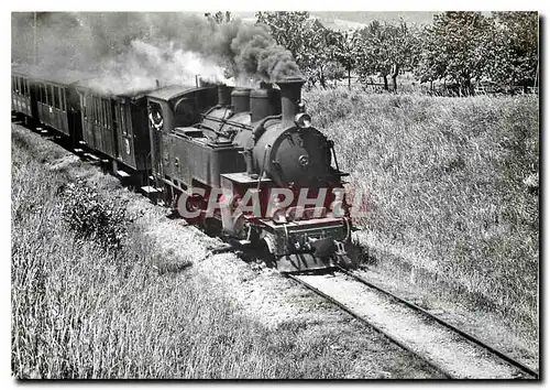 Cartes postales moderne Train pour Morges pr�s de bi�re en tete la G 3/4  7 ex FO. En 1042  Photo izard