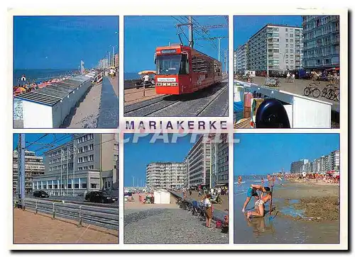 Cartes postales moderne Un bonjour de�DE PANNE