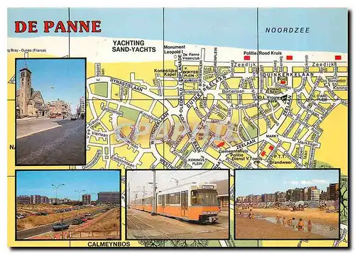 Cartes postales moderneUn bonjour de�DE PANNE