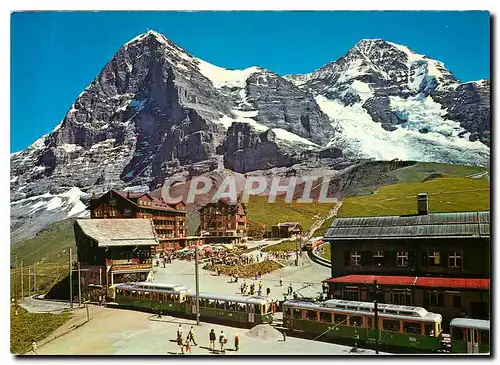 Moderne Karte 36802Kleine Scheidegg Eiger-Nordand Munch