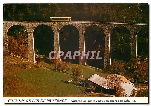 Cartes postales moderne Les Chemins de fer de Provence exploitent � voie �troite qui relie NICE  � DIGNE (150KM) par les