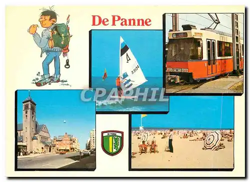 Cartes postales moderne De PANNE