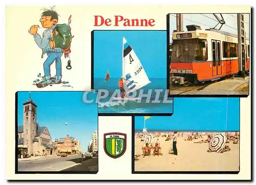 Moderne Karte De PANNE