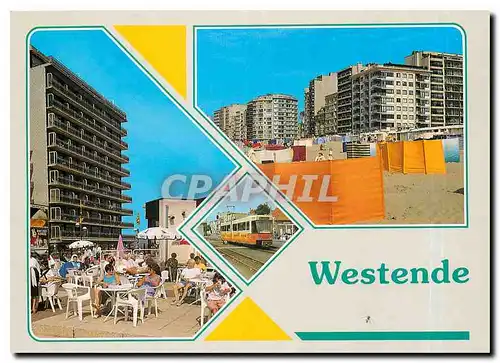 Cartes postales moderne Un bonjour de WESTENDE