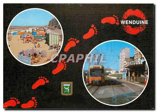 Cartes postales moderne Un bonjour de WENDUINE