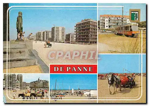 Cartes postales moderne Un bonjour de PANNE