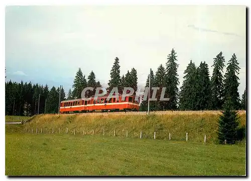 Moderne Karte LES CHEMINS DE FER DU JURA (CJ)