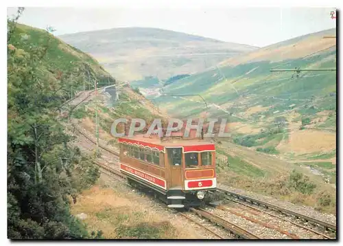 Cartes postales moderne CAR N�5 AT LHERGHY VEG SNAEFELL MOUTAIN RAILWAY