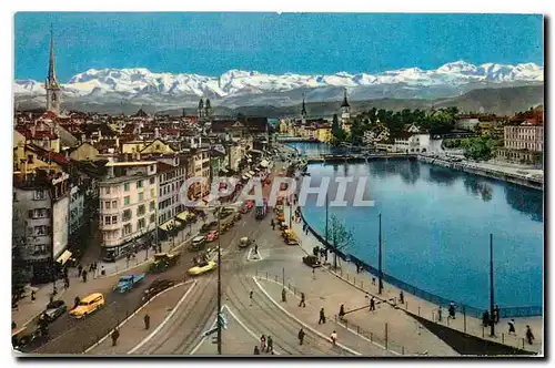 Cartes postales moderne Zurich  Limmatquai