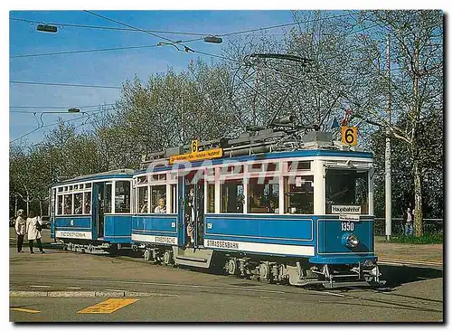 Moderne Karte Verkehrsbetriebe Zurich