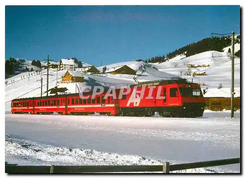 Moderne Karte Appenzeller Bahnen