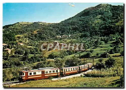 Moderne Karte Ferrovia Genova-Casella (FGC)