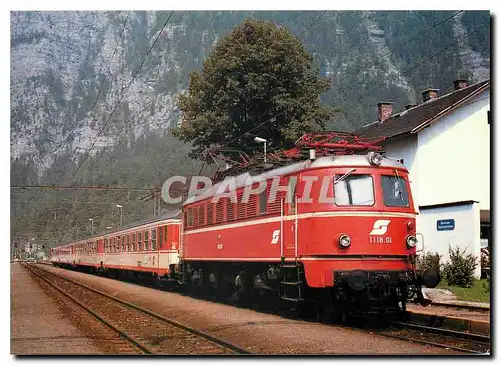 Moderne Karte Austrian Federal Railways
