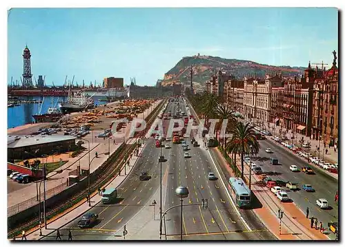 Cartes postales moderne BARCELONA Place de Colon