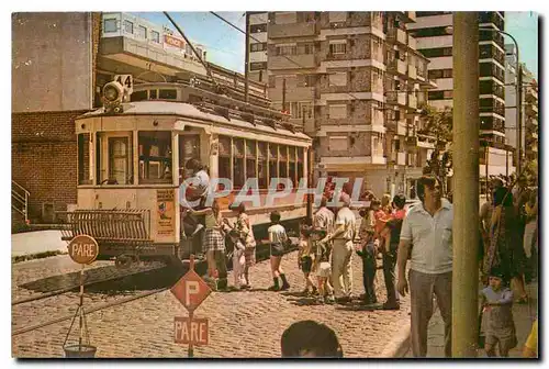 Moderne Karte TRAMWAY HISTORICO DE BUENOS AIRES