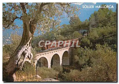 Cartes postales moderne TREN PALMA - SOLLER MALLORCA