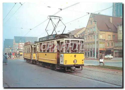 Moderne Karte TRAMWAYS D'EUROPE 003