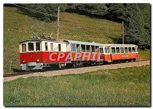Cartes postales moderne Chemin de fer Electriques Veveysans