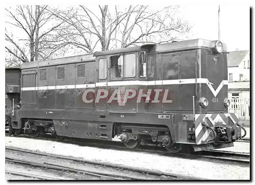 Cartes postales moderne locomotive diesel Lxd2 N� 458 � Gryfice