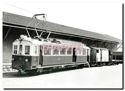 Moderne Karte Adh�sion-Triebwagen MC ABDe 4/4 22