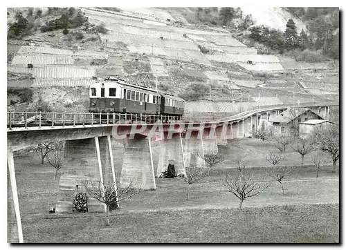 Moderne Karte Auf der eigenartigen Br�ckenkonstruction der 1953