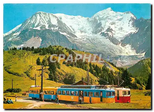 Cartes postales moderne Tramway du Mt Blanc