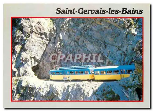 Cartes postales moderne Tramway du Mt Blanc