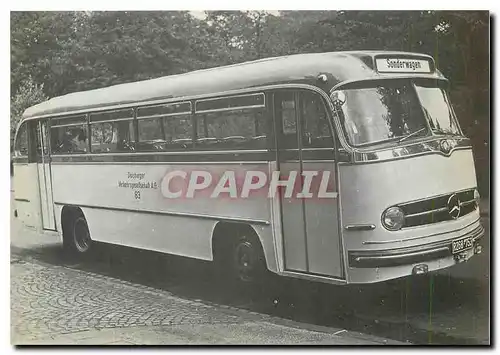 Moderne Karte Autobus Nr. 83